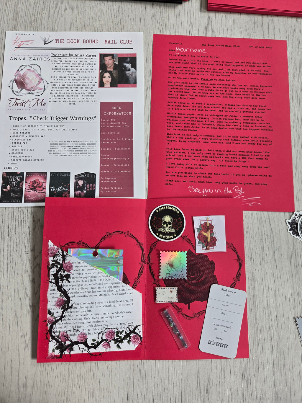 Book Bound Mail Club