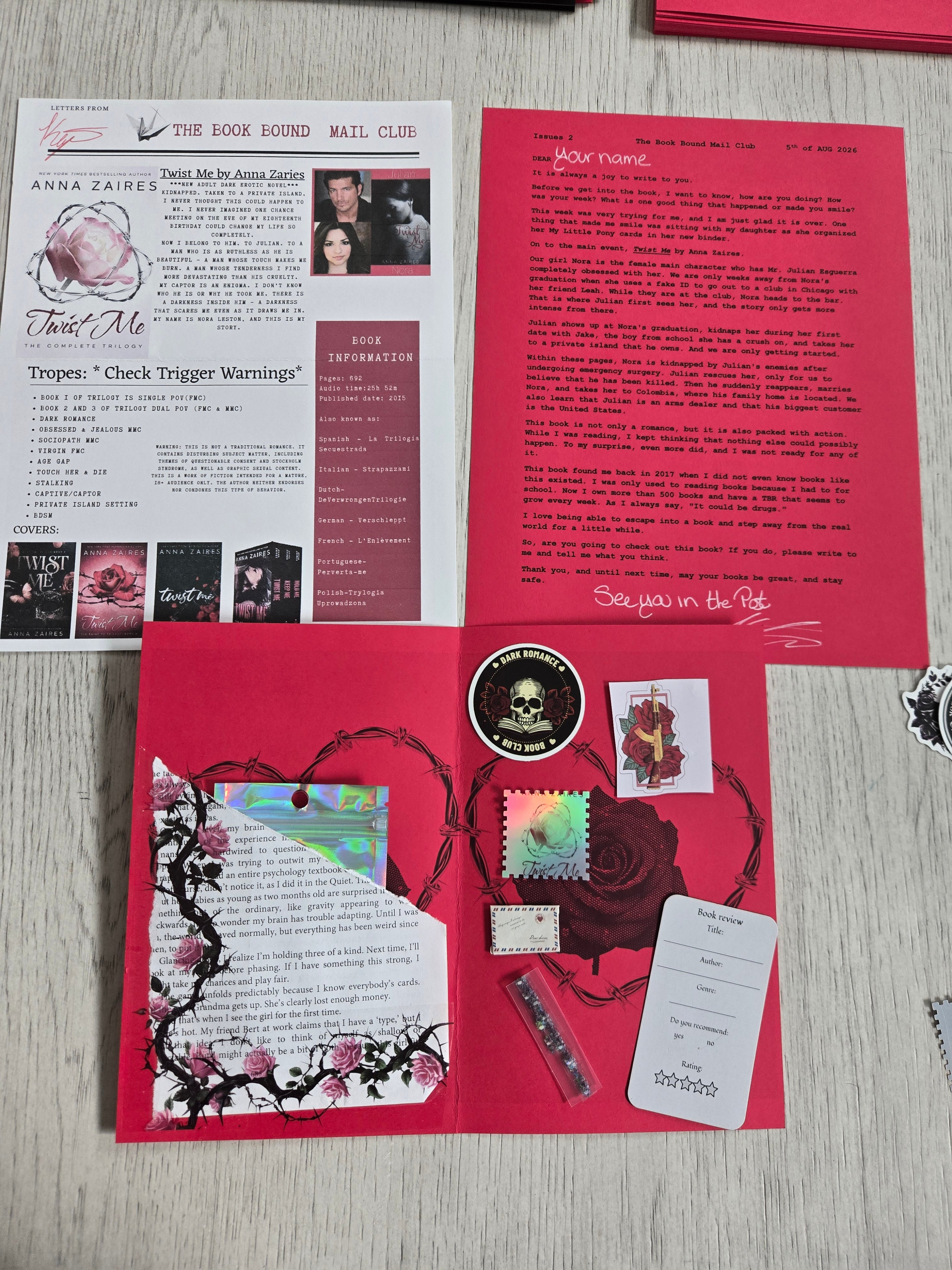 Book Bound Mail Club